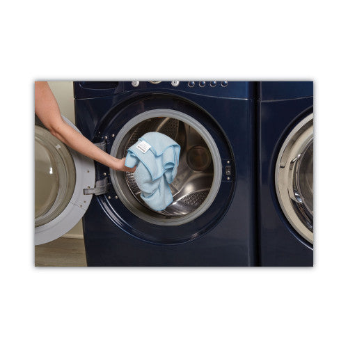 Boardwalk Microfiber Cleaning Cloths, 16 x 16, Blue, 24/Pack (BWK16BLUCLOTHV2)