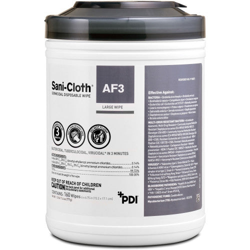 PDI Sani-Cloth AF3 Germicidal Wipes (P13872CT)