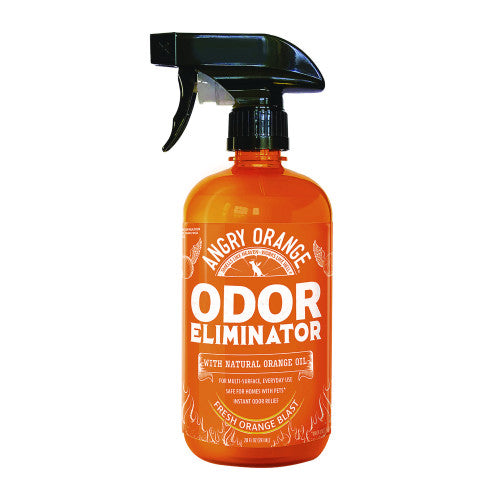 Angry Orange Pet Odor Eliminator Spray, Fresh Orange Blast Scent, 20 oz Spray Bottle (AOR20OZ)