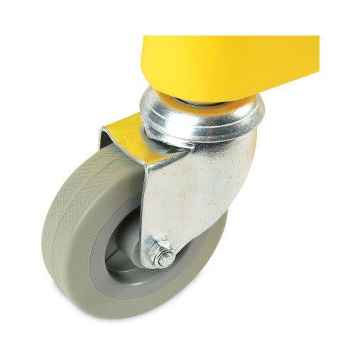Boardwalk Pro-Pac Side-Squeeze Wringer/Bucket Combo, 8.75 gal, Yellow/Silver (BWK2635COMBOYEL)
