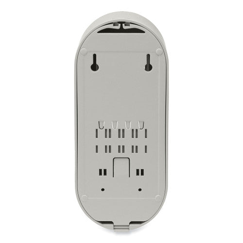 Dial Versa Dispenser for Pouch Refills, 15 oz, 3.75 x 3.38 x 8.75, Light Gray/White, 6/Carton