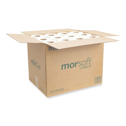 Morsoft® Standard Toilet Paper, 2-Ply, 600 Sheets, 48 Rolls (M600)
