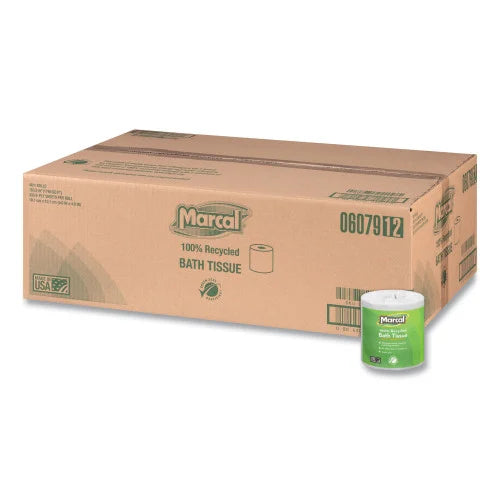 Marcal® Standard Toilet Paper, 2-Ply, White, 330 Sheets, 48 Rolls (6079)