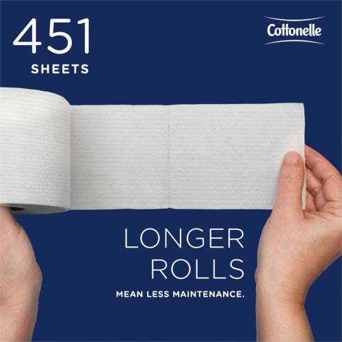 Cottonelle® Standard Toilet Paper, 2-Ply, 451 Sheets, 60 Rolls (17713)