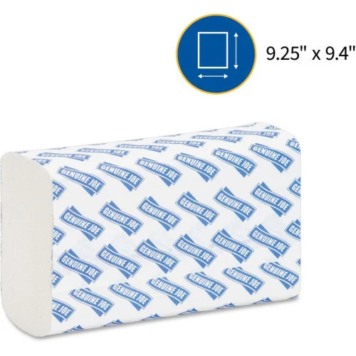 Genuine Joe® Multifold Paper Towels, 250 Towel Packs, 16 Packs (GJO21100)