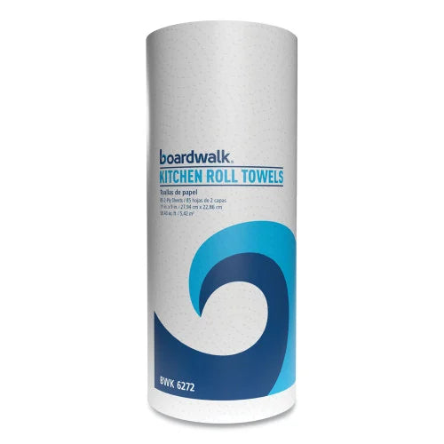 Boardwalk Kitchen Roll Towel, 2-Ply, 11 x 9, White, 85 Sheets/Roll, 30 Rolls/Carton (BWK6272)