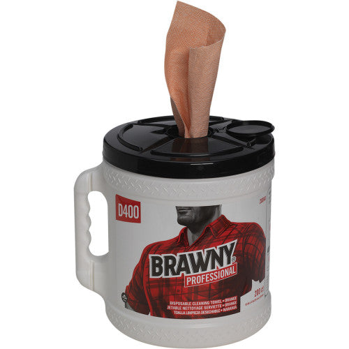 Brawny® Professional D400 Disposable Cleaning Towels With Bucket (20040)