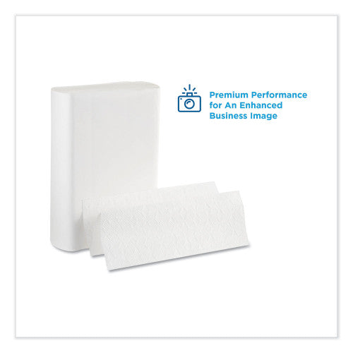 Georgia Pacific Professional Pacific Blue Ultra Folded Paper Towels, 1-Ply, 10.2 x 10.8, White, 220/Pack, 10 Packs/Carton (20887)