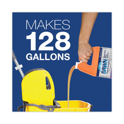 Dawn Heavy-Duty Floor Cleaner, Neutral Scent, 1 gal Bottle, 3/Carton (08789)
