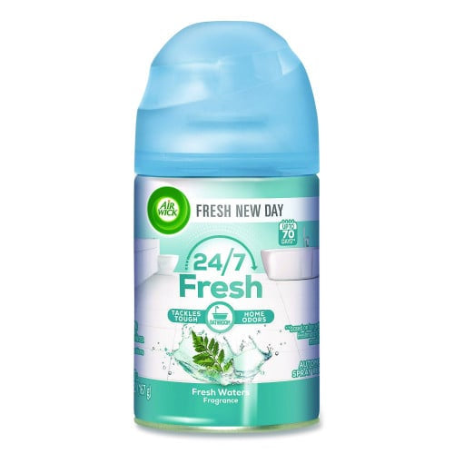 Air Wick Freshmatic Life Scents Starter Kit, 5.89 oz Fresh Waters Refill/AA Battery (88413KT)