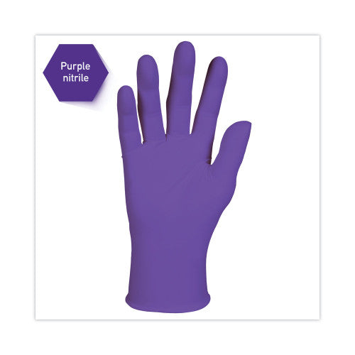 Kimtech PURPLE NITRILE Exam Gloves, Purple, 100/Box