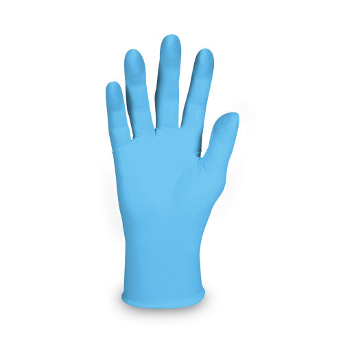 KleenGuard G10 Comfort Plus Blue Nitrile Gloves, Light Blue, 100/Box