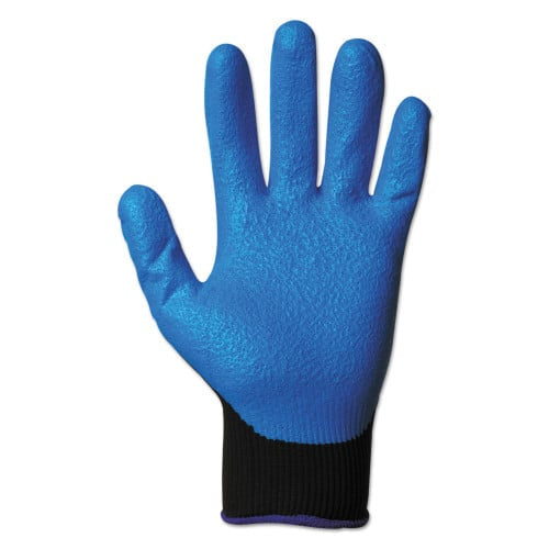 KleenGuard G40 Foam Nitrile Coated Gloves, Blue, 12 Pairs