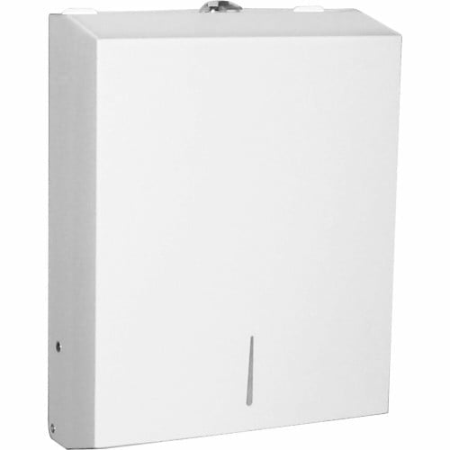 Genuine Joe® C-Fold & Multifold Paper Towel Dispenser, White