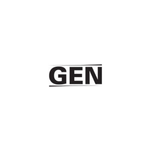 GEN® Flat Box Facial Tissue, 2-Ply, 100 Sheets, 30 Boxes