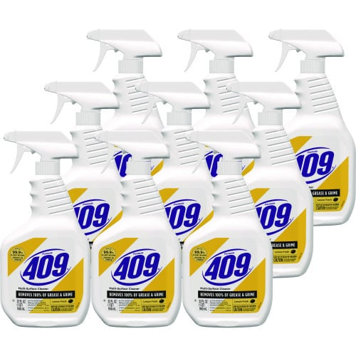 Formula 409 Multi-Surface Cleaner, Lemon, 32 oz Spray Bottle, 9/Carton