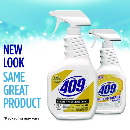 Formula 409 Multi-Surface Cleaner, Lemon, 32 oz Spray Bottle, 9/Carton