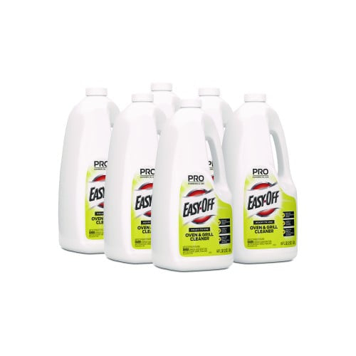 EASY-OFF Ready-to-Use Oven and Grill Cleaner, Liquid, 2 qt Bottle, 6/Carton