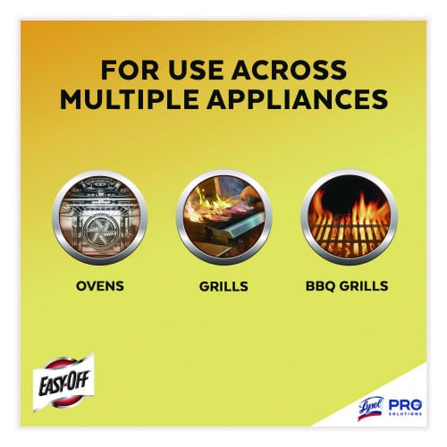 EASY-OFF Oven and Grill Cleaner, 24 oz Aerosol, 6/Carton