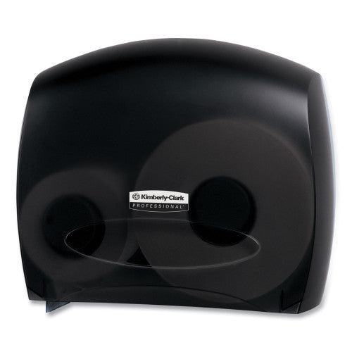 Kimberly-Clark JRT Jr. Escort Jumbo Bathroom Tissue Dispenser, 13.33 x 5.75 x 16, Smoke