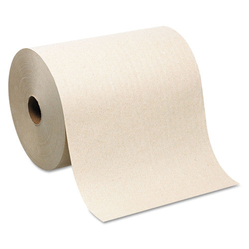 Georgia Pacific Professional Hardwound Roll Paper Towel, Nonperforated, 1-Ply, 7.87" x 1,000 ft, Brown, 6 Rolls/Carton (26480)